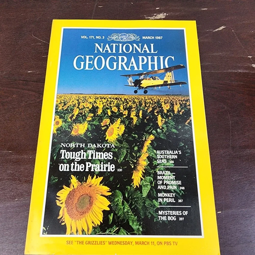 National Geographic Magazine‎ March 1987 No Insert